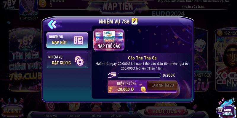 Nạp tiền 789Club: Thực hiện đơn giản, nhanh gọn nhất 7 Thắc mắc một số người chơi khi tham gia